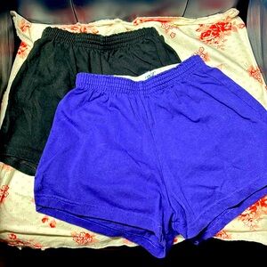 Girls size large varsity knit shorts